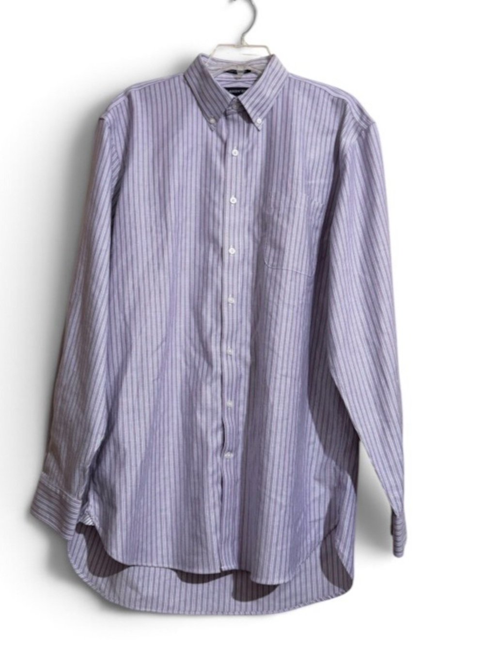 Lands’ End ~ Men’s ~ Size 16 1/2 - 36 ~ Oxford Shirt ~ 16.5-36 Supima No Iron